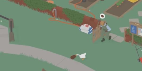 Смотрим 20 минут геймплея Untitled Goose Game  Logic