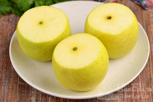 Творожная запеканка в яблоках за 7 минут. Это очень вкусно десерты