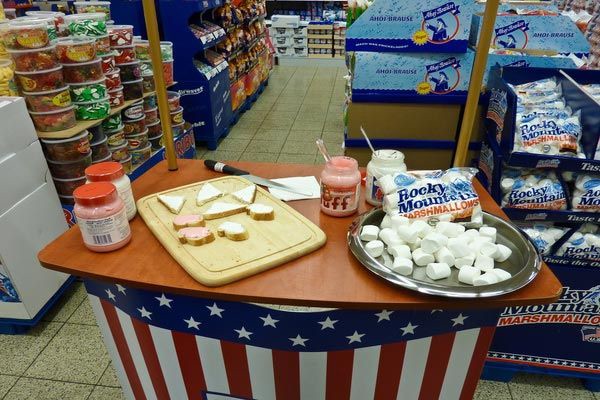 Бесплатные пробники продукты, супермаркет