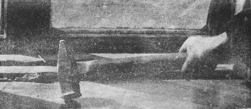 Молоток — орудие убийства Комарова, фото из&nbsp;журнала «Огонек».