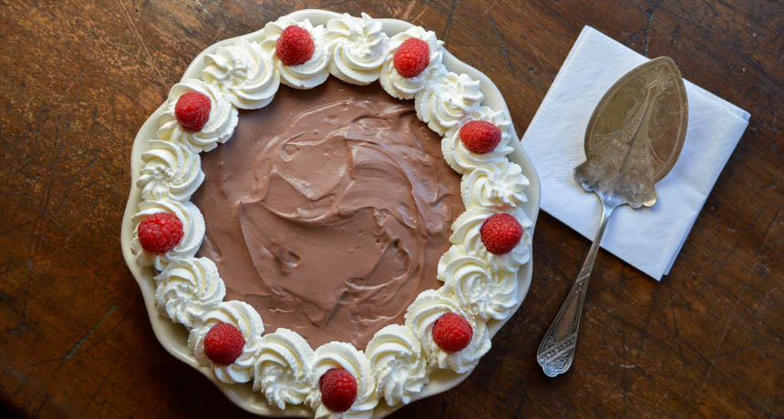 chocolate mousse pie