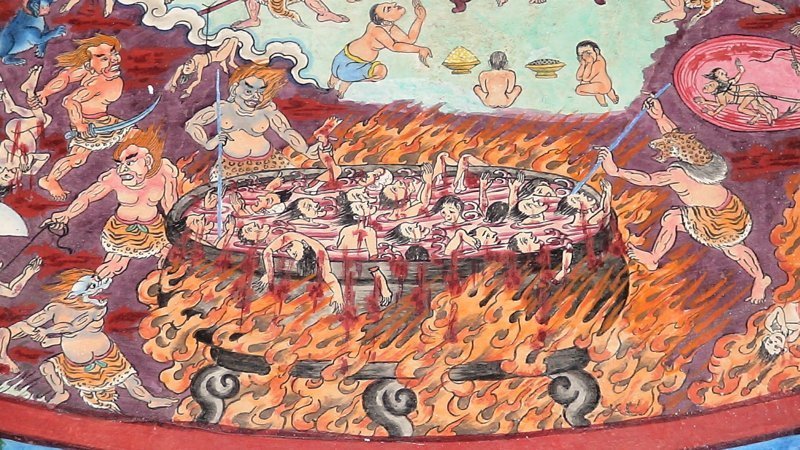Нарака или Нирайя является понятием ада для некоторых ветвей индуизма, сикхизма , джайнизма и буддизма интересное, религия, факты
