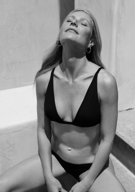 Гвинет Пэлтроу снялась в рекламе новой коллекции купальников своей ЗОЖ-компании Экстерьер