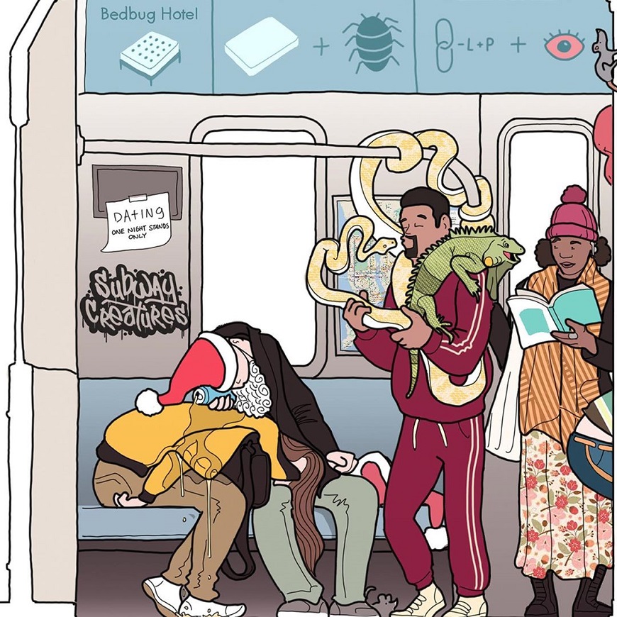 Странные вещи, которые происходят в метро 