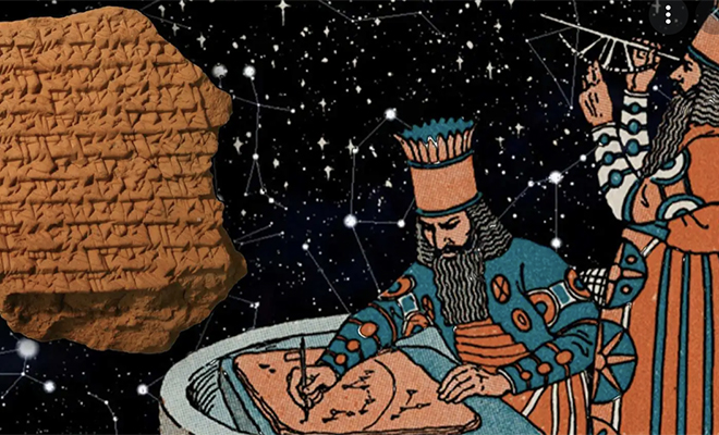 На глиняных табличках из раскопок в Вавилоне нашли карты движения планет. Артефактам 2500 лет