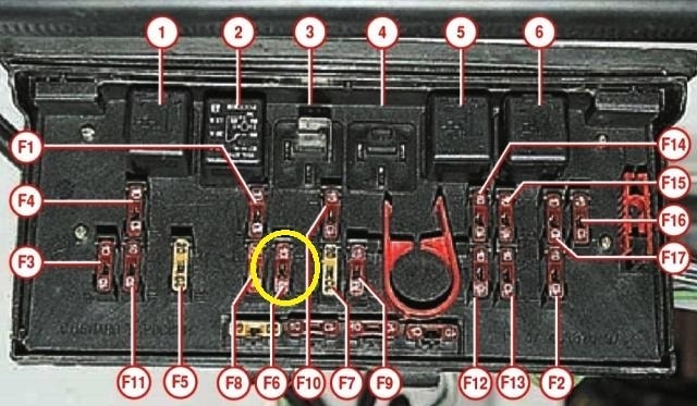 Предохранитель прикуривателя ваз 2107 новый монтажный блок предохранителей