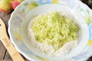 Кекс с цукини и персиками Кекс с цукини и персиками выпечка,кулинария