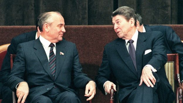 Буш и Горбачев