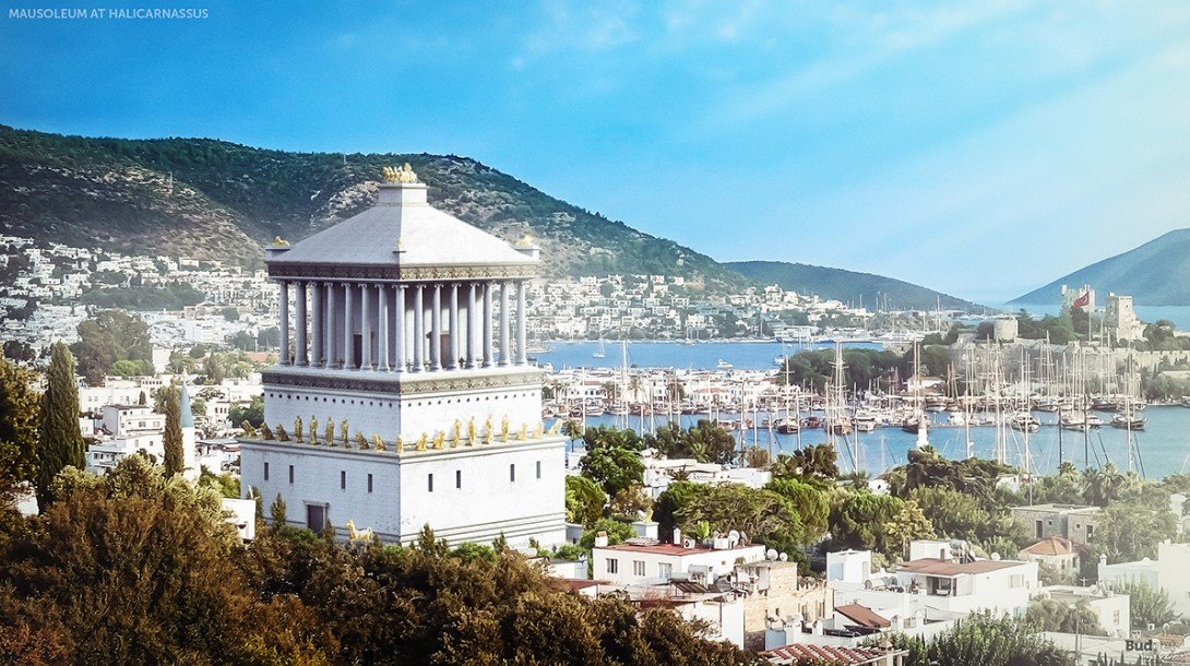 Как забытые 7 чудес Древнего мира выглядели в дни своего расцвета Как забытые 7 чудес Древнего мира выглядели в дни своего расцвета история,мир,путешествие,туризм