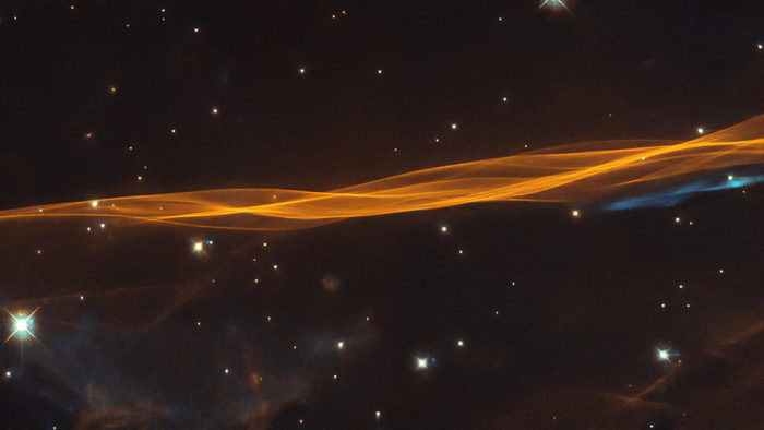 “Хаббл” показал внешний край петли Лебедя Астрономия, Астрофизика, Телескоп Хаббл, Туманность, Копипаста