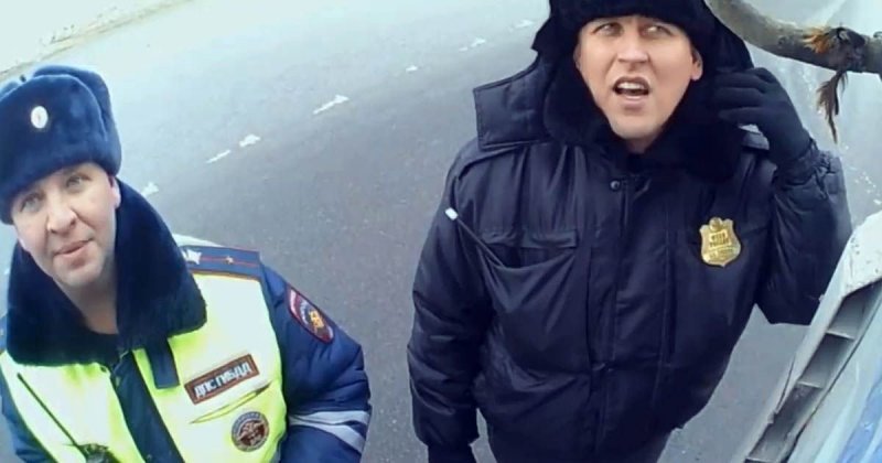 Как ГАИшник с приставом дальнобойщика не смогли развести