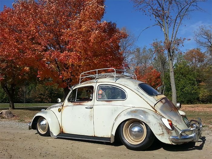 Модная ржавчина: Volkswagen Beetle Rat Look Beetle,Volkswagen,автомода,ржавчина,тюнинг