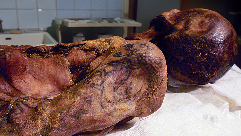 Татуировка на мумии