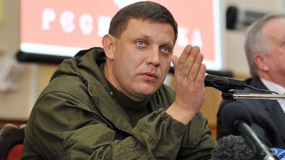 Захарченко рассказал о двух попытках прорыва украинской ДРГ 
