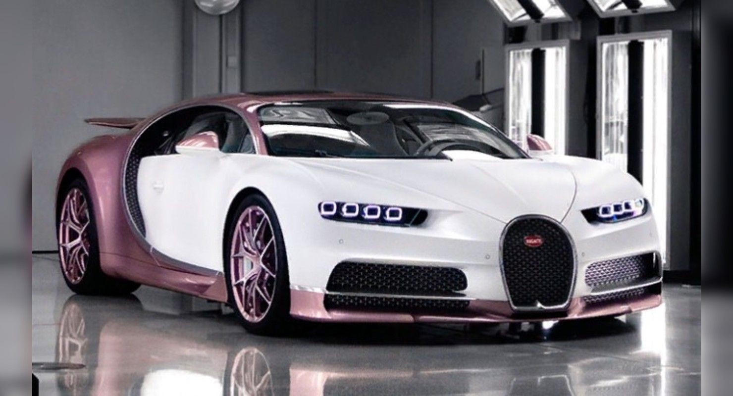 Уникальный Bugatti Chiron стал подарком ко Дню всех влюбленных Автомобили
