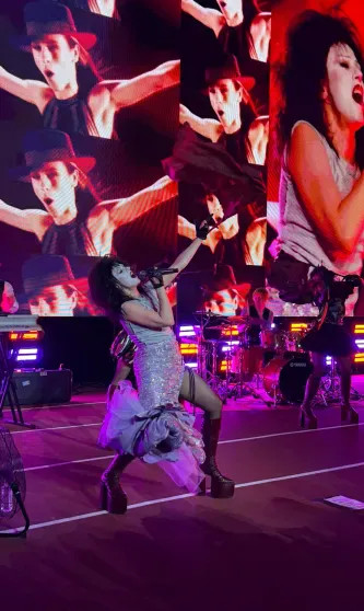 Елена Перминова, Анастасия Решетова, Владислав Лисовец и Роман Ротенберг посетили показ 