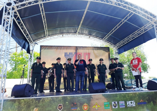В военно-историческом фестивале «Дальневосточный Форпост» приняли участие военнослужащие ВВО