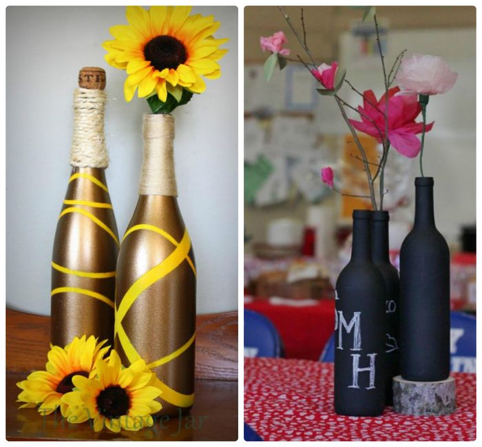 Креативные и оригинальные предметы из стеклянных бутылок поделки