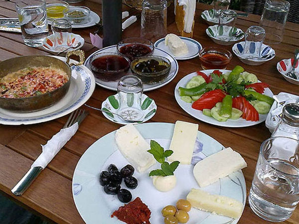 Завтрак в Турции