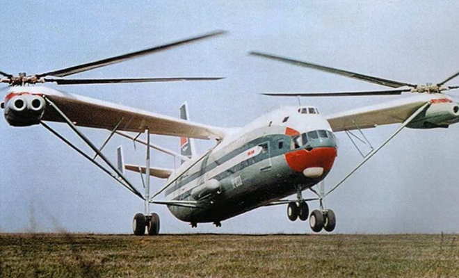 Миль B-12: летающий колосс из СССР. Вертолет был больше самолетов 