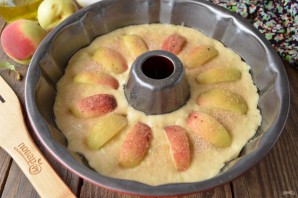 Кекс с цукини и персиками Кекс с цукини и персиками выпечка,кулинария