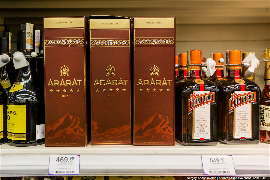 Удивительные цены на продукты в супермаркете Праги