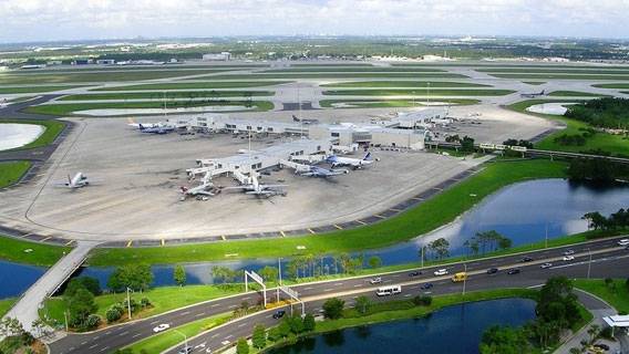 Орландо попал в список самых загруженных аэропортов мира благодаря росту туристических поездок в США