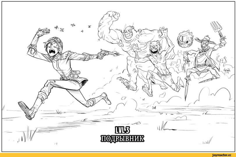 Игровой комикс Grim Dawn