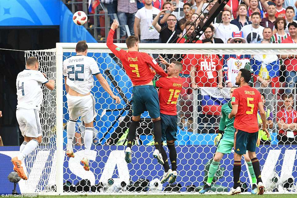 Россия обыграла Испанию и впервые вышла в четвертьфинал ЧМ-2018