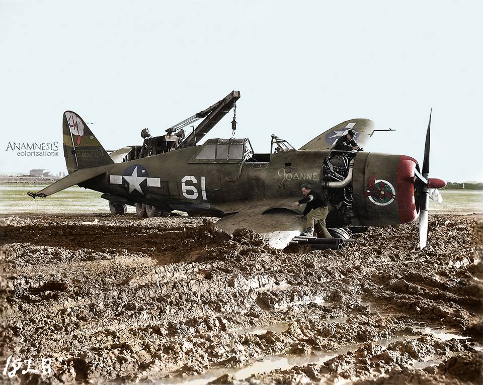 Авиация Второй Мировой в цвете