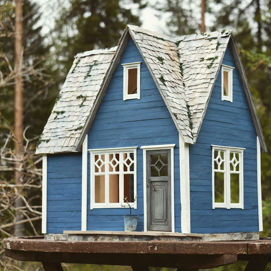 Финская художница создает дома мечты... в миниатюре вдохновляемся,миниатюра