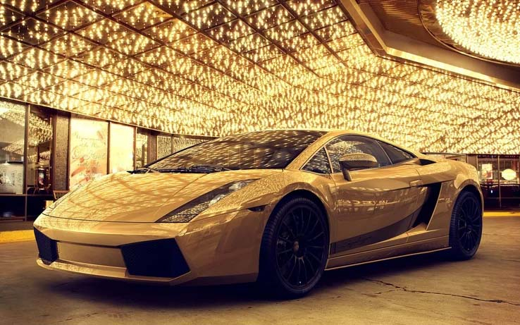 Только жители Дубая могут так шикарно блеснуть на своих автомобилях Дубае, этого, золото, Дубая, владелец, семьи, автомобиль, чтобы, золотой, золотом, только, миллиона, камнями, суперкаров, Lamborghini, Золотой, драгоценными, золота, виниловой, людей