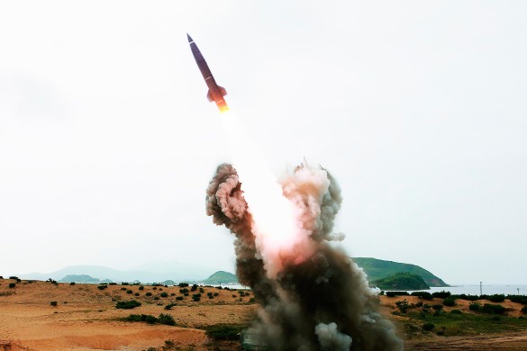 Запуск ракеты КНДР. Фото: GLOBAL LOOK press