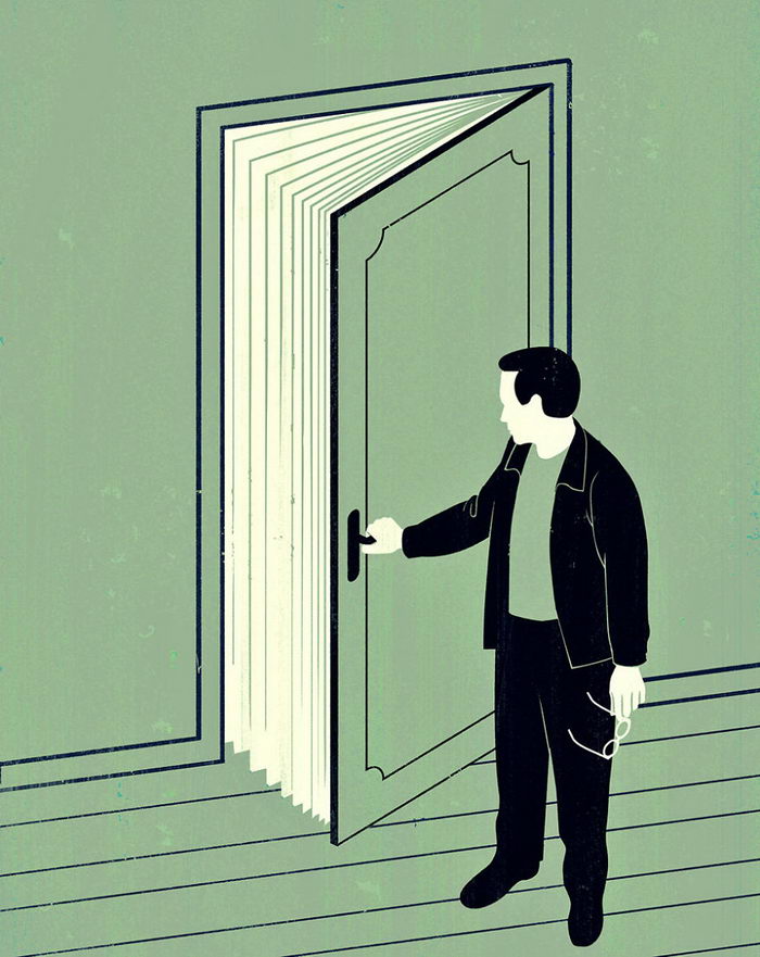 Ироничные иллюстрации: Сатира на развлечения современного мира. 