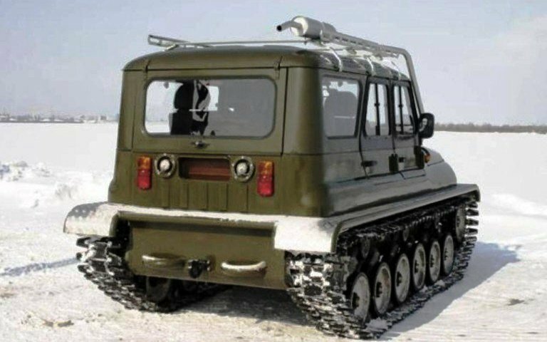 Гусеничный УАЗ? Нет – это вездеход «Ухтыш» Гусеничный УАЗ? Нет – это вездеход «Ухтыш» вездеходы