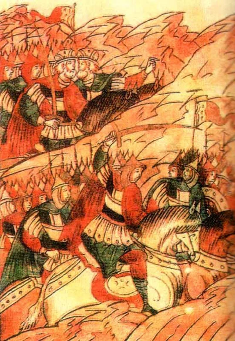 Сражение с войском батыя