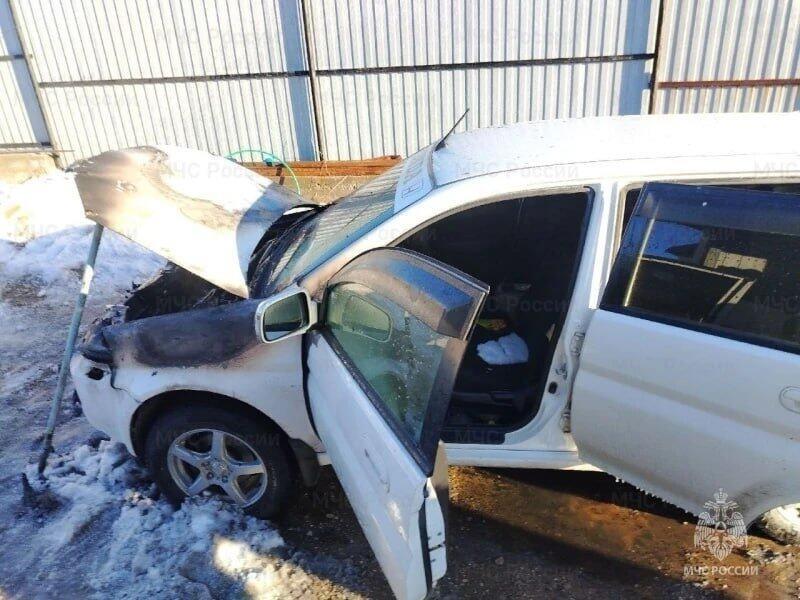 В регионе за прошлую неделю пожарные шесть раз тушили горящие автомобили