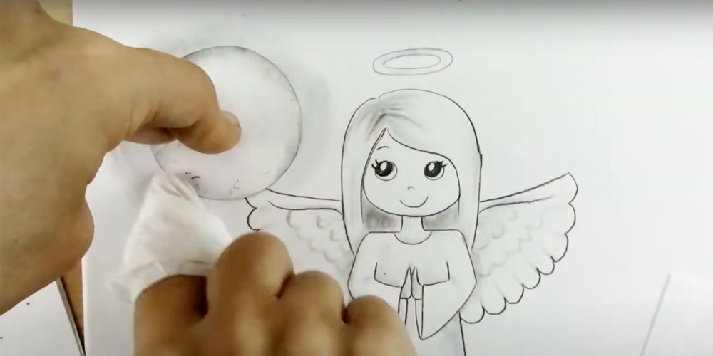 16 способов нарисовать милого ангела мастер-класс,рисунок,творчество