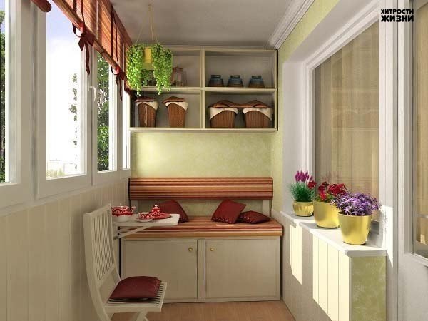 Как оформить балкон