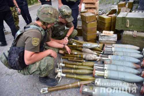 10 тонн боеприпасов изъято у УДА, батальона «ОУН» и «ичкерийцев»