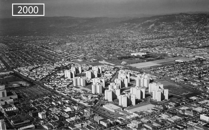 Лос-Анджелес всего 18 лет назад.