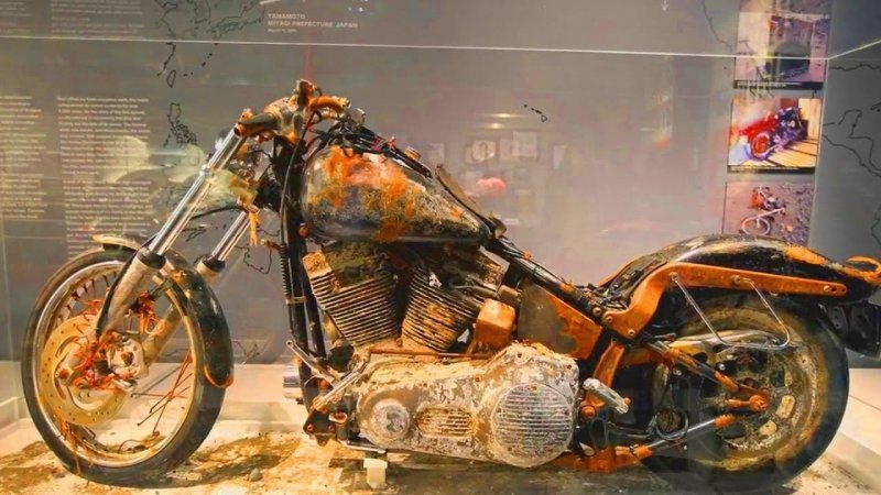 Harley-Davidson, который самостоятельно пересёк Тихий океан мото