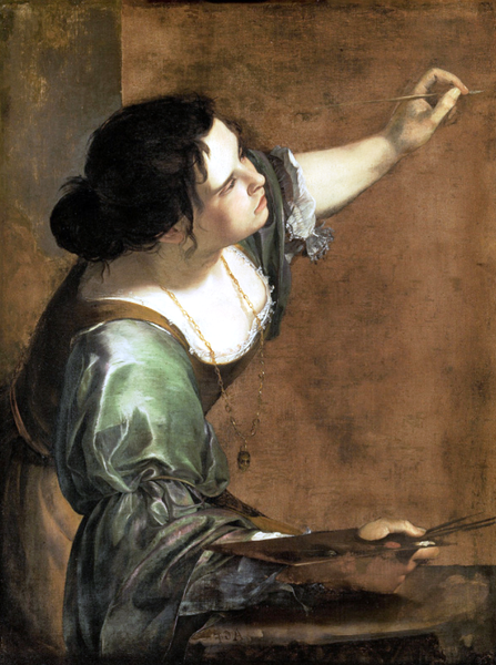 "Автопортрет в виде аллегории живописи" 1630-е , 96.5×73.7 см