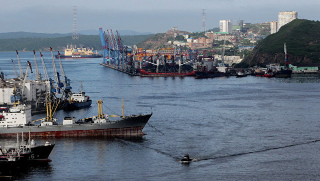 Порт Владивостока. Архивное фото