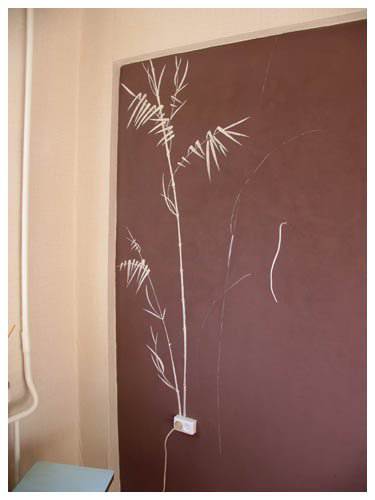 Роспись стены с нишей на кухне самостоятельно стену, можно, кухне, краску, каждый, стены, получили, начинаем, рисунок, обоями, старые, Привнести, видите, листочекКак, сложная, работа, совсем, главное, проявить, немного