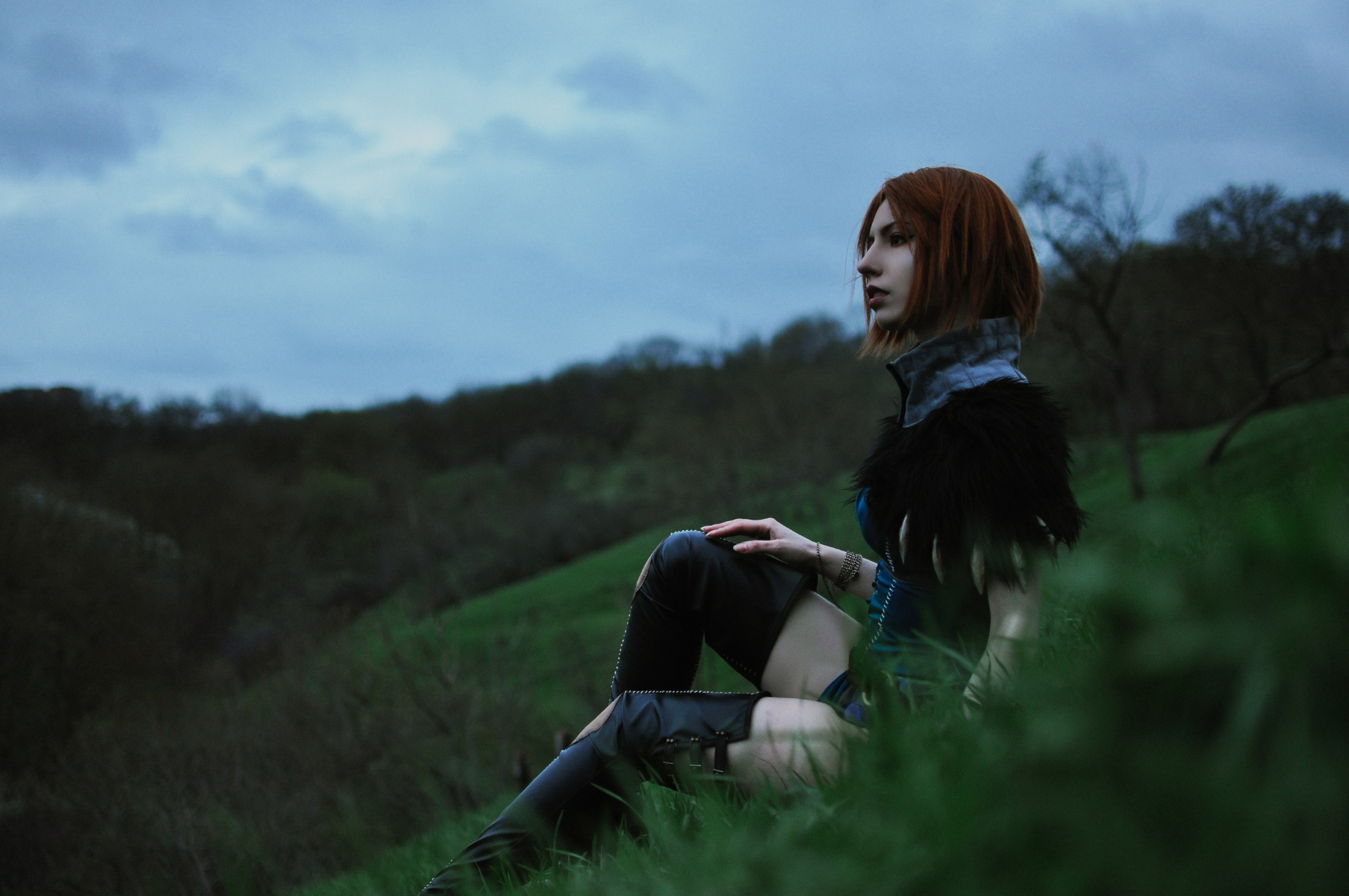 Косплей. Серый Страж - Героиня Ферелдена из Dragon Age: Начало Игры,косплей