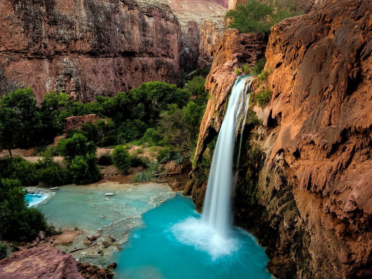 Водопад Хавасу фото