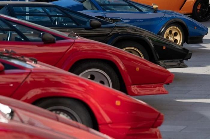 Компания Lamborghini провела собственный конкурс элегантности автомобили,автомобиль,автосалон,машины,тюнинг