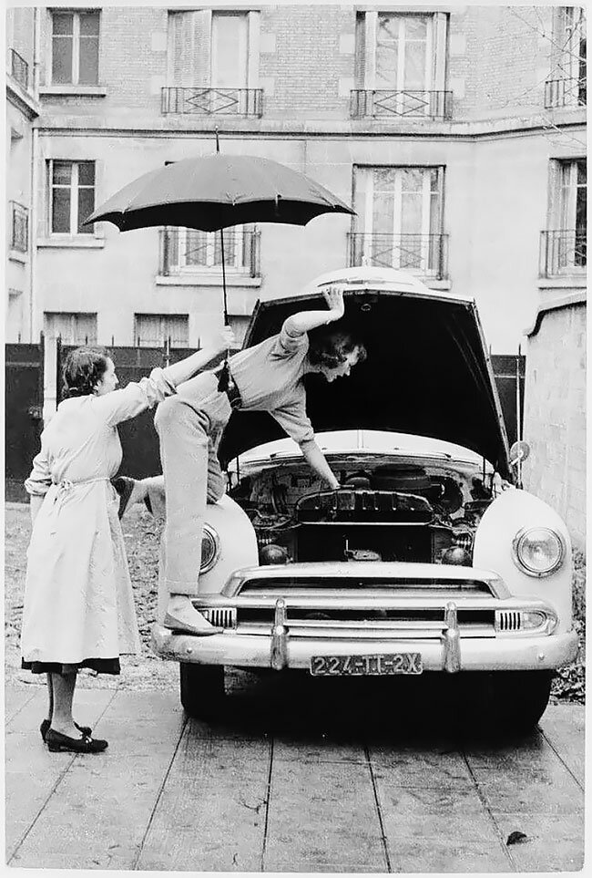 Удивительные фотографии женщин-автомехаников начала 20 века 