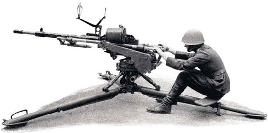 Противотанковое ружье Madsen 1935 (Дания).